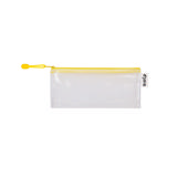 Zipper Storage Bags - Checkbook Size - Yellow