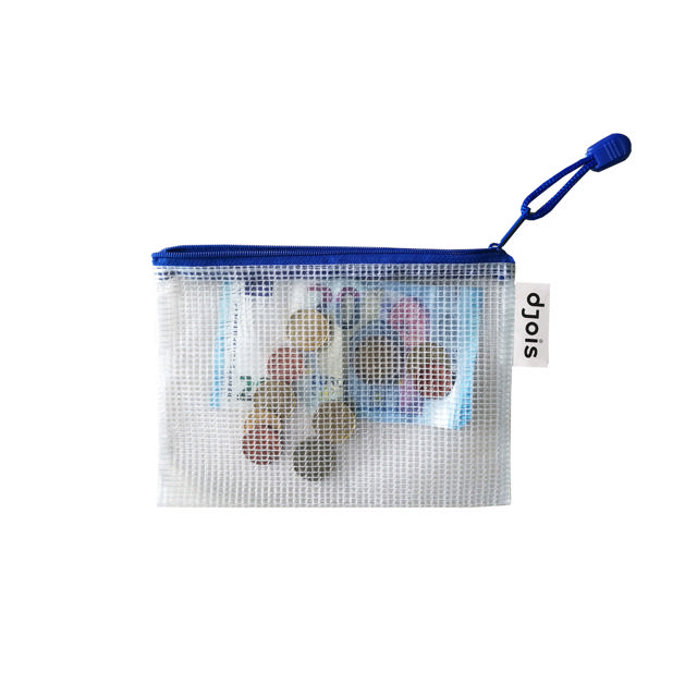 Zipper Storage Bags, A6, Blue