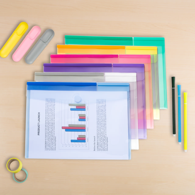 Color Collection Folders, A4 Size