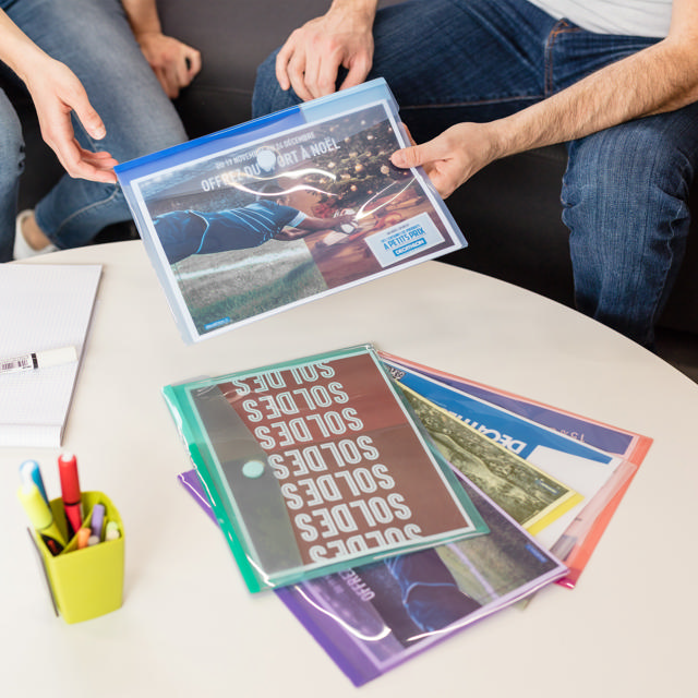 Color Collection Folders, A4 Size