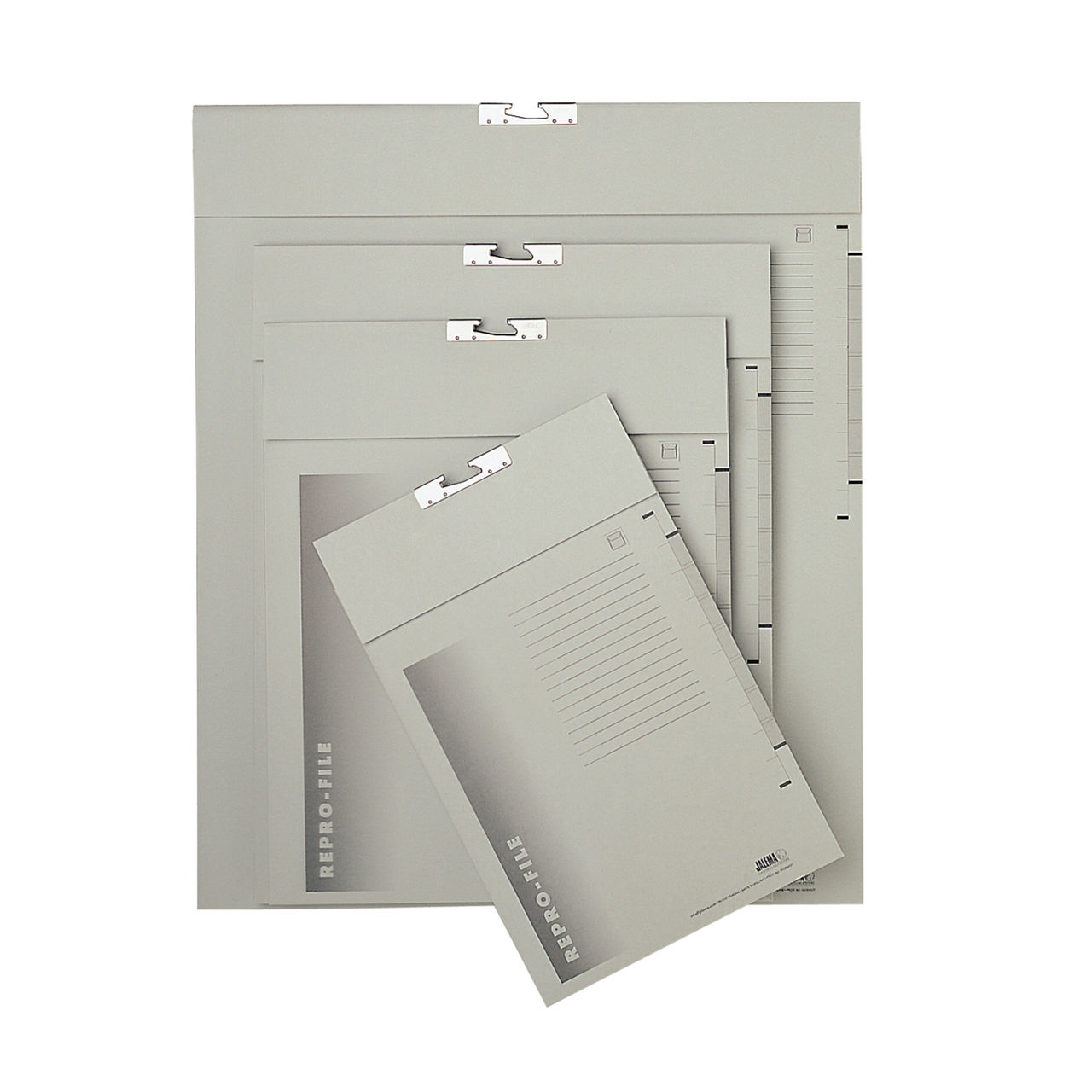 Repro File, 2 pockets, 370 x 450 mm, Grey
