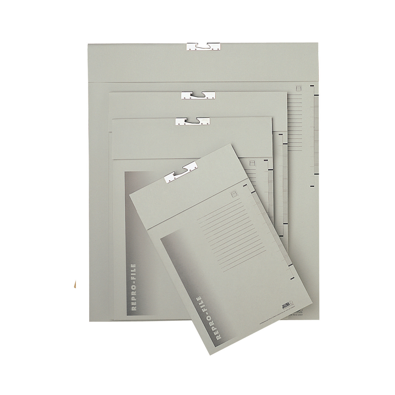 Repro-file, 2 pockets, 550 x 650 mm, Grey