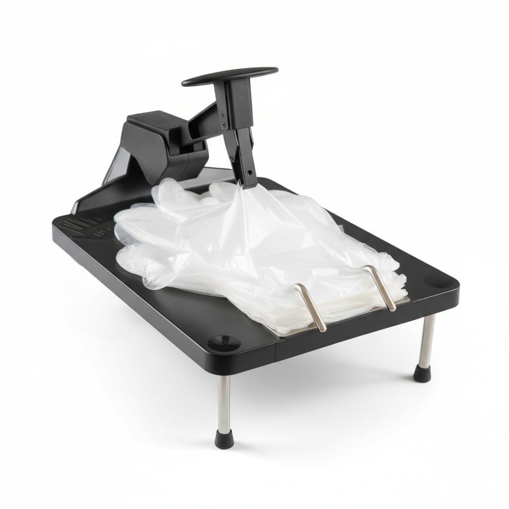 Copy of Handske Dispenser, med skraldespand, gulv