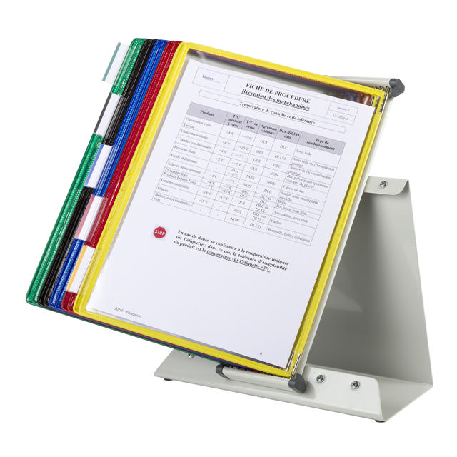 Tarifold Desktop Reference & Display Base, Holds up to 30 Pockets