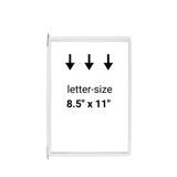 Tarifold Desktop Reference & Display System – 30 White Pockets, Letter-Size