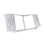 Tarifold Desktop Reference & Display System - 40 White Pockets, Letter-Size