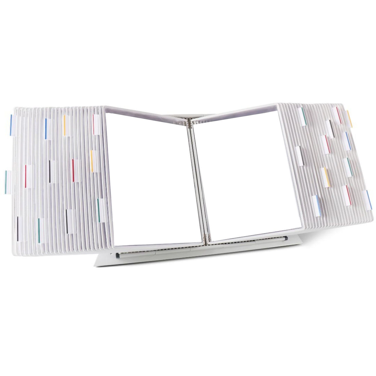 Tarifold Desktop Reference & Display System – 50 White Pockets, Letter-Size
