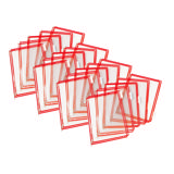 Tarifold Desktop Reference & Display System - 40 Red Pockets, Letter-Size