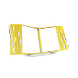 Tarifold Desktop Reference & Display System – 30 Yellow Pockets, Letter-Size