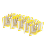 Tarifold Desktop Reference & Display System – 50 Yellow Pockets, Letter-Size