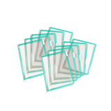 Tarifold Desktop Reference & Display System - 20 Green Pockets, Letter-Size