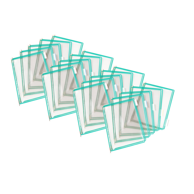 Tarifold Desktop Reference & Display System – 40 Green Pockets, Letter-Size