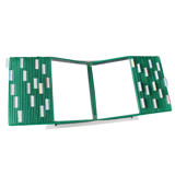 Tarifold Desktop Reference & Display System – 50 Green Pockets, Letter-Size