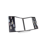Tarifold Desktop Reference & Display System – 30 Black Pockets, Letter-Size