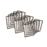 Tarifold Desktop Reference & Display System – 30 Black Pockets, Letter-Size