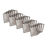 Tarifold Desktop Reference & Display System – 50 Black Pockets, Letter-Size