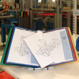 Tarifold FoldFive Desktop Reference & Display System – 10 Assorted Pockets, Letter-Size