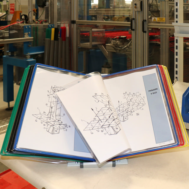 Tarifold FoldFive Desktop Reference & Display System – 10 Assorted Pockets, Letter-Size