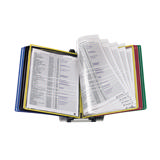 Tarifold FoldFive Desktop Reference & Display System – 10 Assorted Pockets, Letter-Size