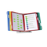 Tarifold Desktop Reference & Display System - 20 Assorted Pockets, Letter-Size