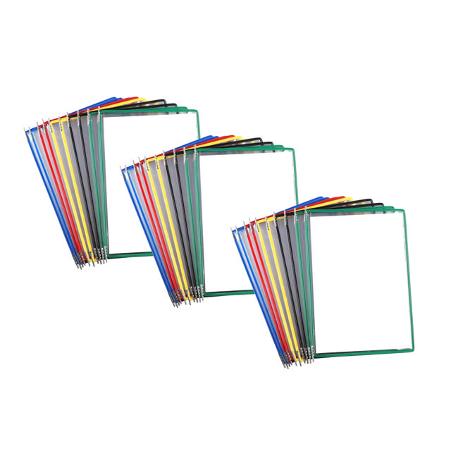 Tarifold Desktop Reference  & Display System – 30 Assorted Pockets, Letter-Size
