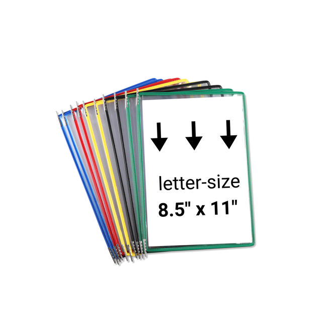 Tarifold Desktop Reference  & Display System – 30 Assorted Pockets, Letter-Size