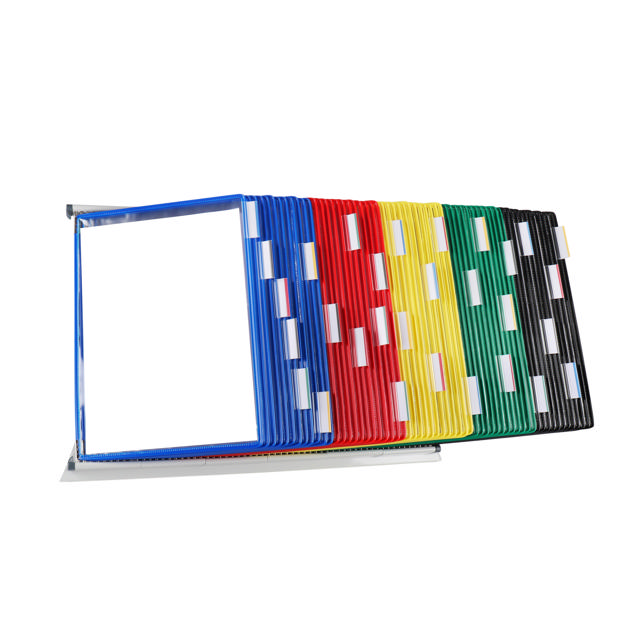 Tarifold Desktop Reference & Display System – 60 Assorted Pockets, Letter-Size