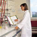 Tarifold Antimicrobial Desktop Reference & Display System - 10 Assorted Pockets, Letter-Size