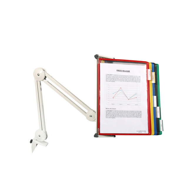 Tarifold Swing Arm with 10 Assorted Pockets, Letter-Size