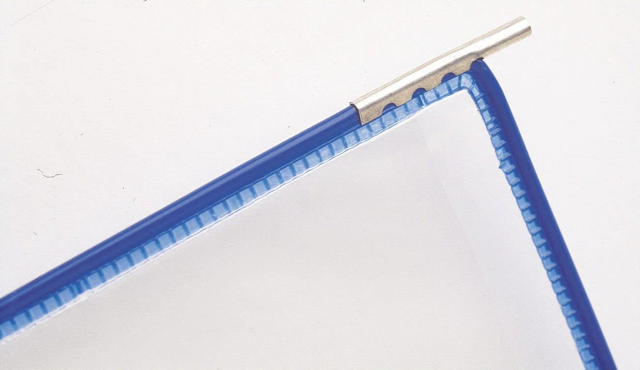 Tarifold Pivoting Pockets for Wall, Desk or Rotary Systems - 10 Blue Pockets, L:etter-Size