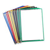 Tarifold Pivoting Pockets for Wall, Desk or Rotary Systems - 10 Assorted Pockets, Letter-Size