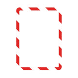 Magneto Magnetic Safety Display Pocket, Red/White