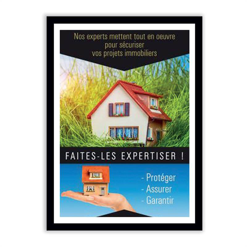 Self-Adhesive Easy Load Window Grip Framed Display Pockets