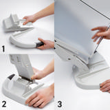 Tarifold Design Modular Desktop Reference & Display System - 10 Gray Pockets, Letter-Size