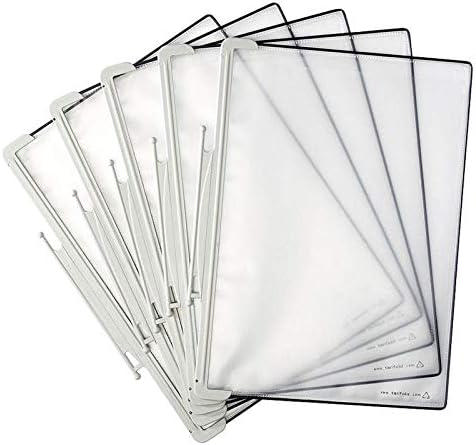 Tarifold Design Modular Desktop Extension Unit - 10 Gray Pockets, Letter-Size