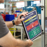 Tarifold PRO Wall Mount Reference & Display System – 5 Black Pockets, Universal (Letter-Size/A4)