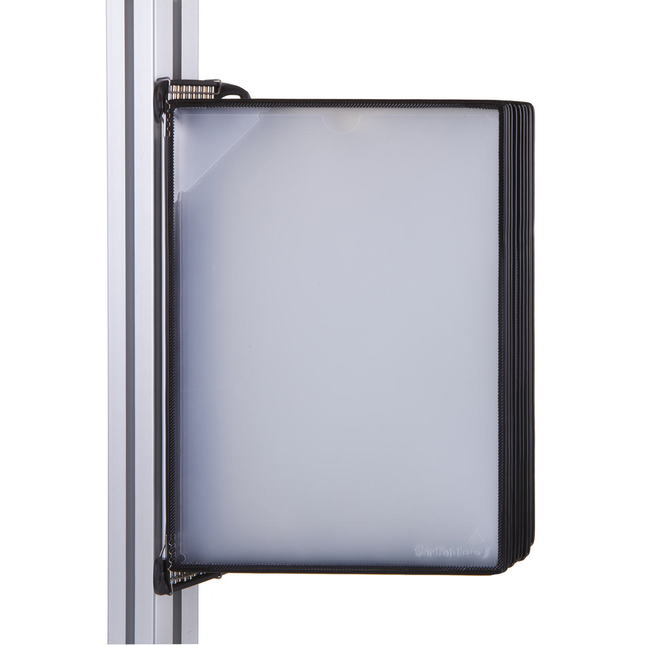 Tarifold PRO Wall Mount Reference & Display System – 10 Black Pockets, Universal (Letter-Size/A4)