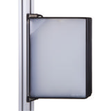 Tarifold PRO Wall Mount Reference & Display System – 10 Black Pockets, Universal (Letter-Size/A4)