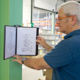 Tarifold PRO Wall Mount Reference & Display System – 10 Black Pockets, Universal (Letter-Size/A4)