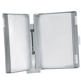 Tarifold Design Modular Wall Extension Unit - 10 Gray Pockets, Letter-Size