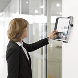 Tarifold VEO Wall Mount Reference & Display System – 10 Black Pockets, Universal (Letter-Size/A4)