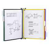 Tarifold Wall Mount Reference & Display System - 5 Assorted Pockets, Letter-Size