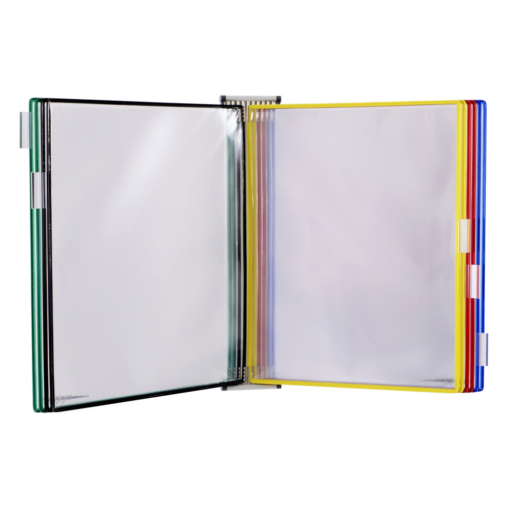 Tarifold Wall Mount Reference & Display - 10 Assorted Pockets, A3 Size